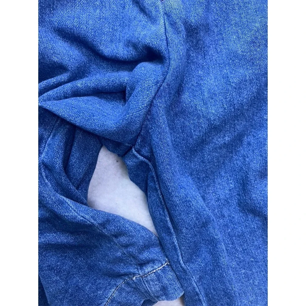 DL1961‎ Hepburn Pleated Short Women 23 Blue High Rise Bermuda Denim